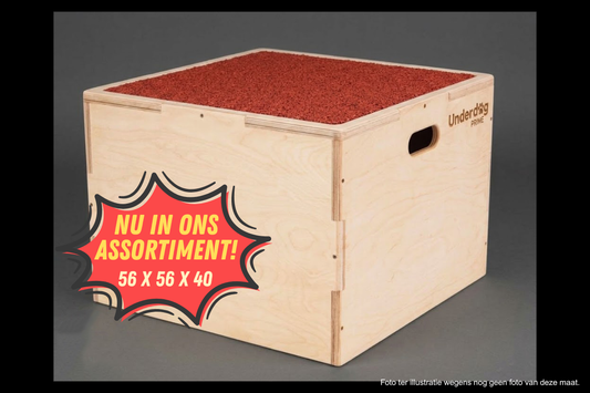 Plyo/Jump box 56x56x40cm beschikbaar in 4 kleuren